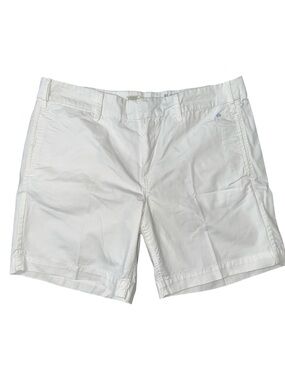 G1 Goods Women’s Size 12 White Cotton Chino Shorts